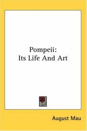 Cover of Pompeii by August Mau