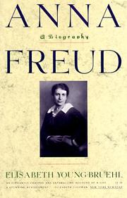 Cover of Anna Freud by Elisabeth Young-Bruehl