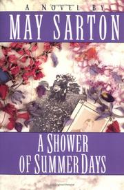 Front cover of A shower of summer days by May Sarton