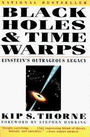Front cover of Black holes and time warps by Kip S. Thorne