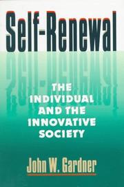 Cover of Self-Renewal by John W. Gardner