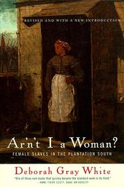 Front cover of Ar'n't I a woman? by Deborah G. White