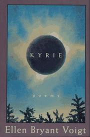 Cover of Kyrie by Ellen Bryant Voigt