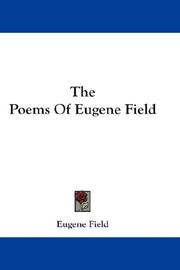 Front cover of The poems of Eugene Field by Eugene Field