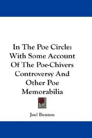 Front cover of In the Poe circle by Joel Benton
