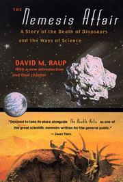 Cover of The nemesis affair by David M. Raup