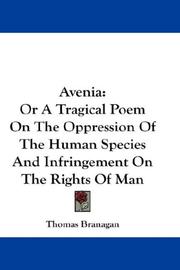 Cover of Avenia by Thomas Branagan