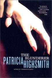 Cover of The Blunderer by Patricia Highsmith