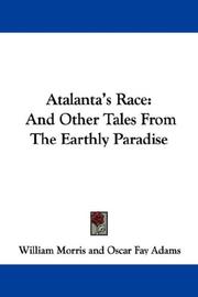 Cover of Atalanta's Race by William Morris