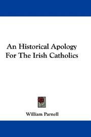 Front cover of An historical apology for the Irish Catholics by William Parnell