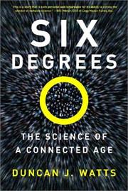 Cover of Six Degrees by Duncan J. Watts
