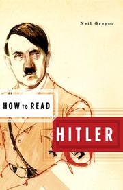 Cover of How to read Hitler by Neil Gregor