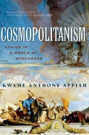 Cover of Cosmopolitanism by Anthony Appiah