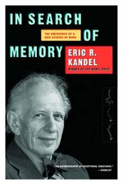 Front cover of In Search of Memory by Eric R. Kandel