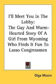 Front cover of I'll meet you in the lobby by Olga Moore