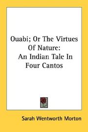 Cover of Ouabi; Or The Virtues Of Nature by Sarah Wentworth Morton