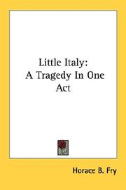 Front cover of Little Italy by Horace B. Fry