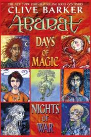 Front cover of Days of magic, nights of war by Clive Barker