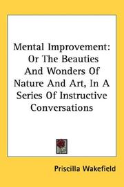 Cover of Mental improvement by Priscilla Wakefield