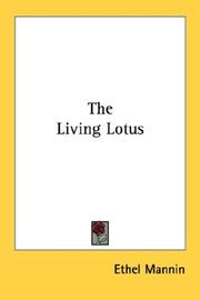 Front cover of The Living Lotus by Ethel Mannin