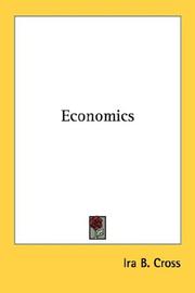 Cover of Economics by Ira B. Cross