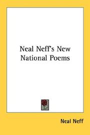 Front cover of Neal Neff's New National Poems by Neal Neff