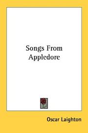 Cover of Songs from Appledore by Oscar Laighton