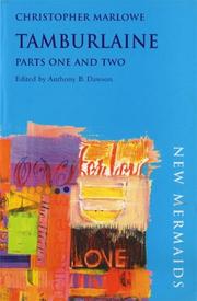 Front cover of Tamburlaine, Parts One and Two by Christopher Marlowe