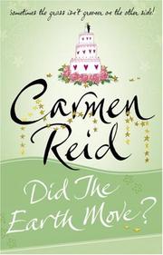 Cover of Did the Earth Move? by Carmen Reid