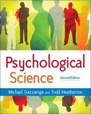 Front cover of Psychological science by Gazzaniga, Michael S.