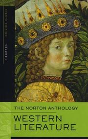 Cover of The Norton anthology of Western literature by Sarah N Lawall