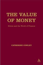 Front cover of The Value of Money by Catherine Cowley
