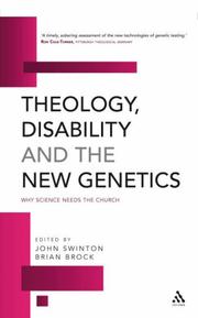 Front cover of Theology, disability, and the new genetics by John Swinton