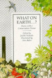 Front cover of What on Earth? by Judith Nicholls