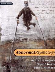 Cover of Abnormal Psychology, Fourth Edition W/CD by Martin Elias Pete Seligman