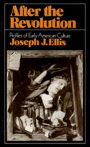 Cover of After the Revolution by Joseph J. Ellis