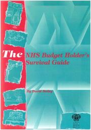 Front cover of The Nhs Budget Holder's Survival Guide by David Bailey