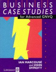 Front cover of Business case studies for advanced GNVQ by Ian Marcousé