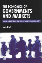 Front cover of Governments and Markets by Lois Duff
