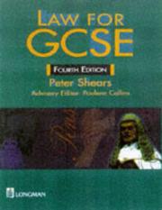 Cover of Law for GCSE by Peter Shears