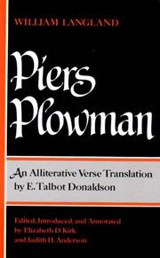 Cover of Piers Plowman by William Langland