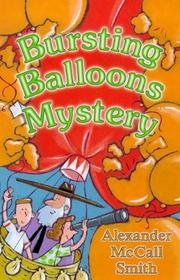 Front cover of Bursting Balloons Mystery (Scholastic: Young Hippo) by Alexander McCall Smith
