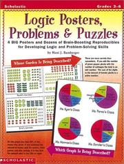 Cover of Logic Posters, Problems & Puzzles (Grades 3-6) by Honi Joyce Bamberger