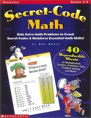 Cover of Secret Code Math (Grades 3-5) by Bob Hugel
