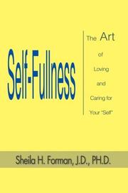 Cover of Self-Fullness by Sheila Forman