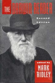 Cover of The Darwin reader by Charles Darwin