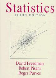 Cover of Statistics by David Freedman