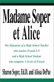 Cover of Madame Soper Et Alice by Sharon Soper