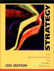 Cover of Strategy by Joel Watson