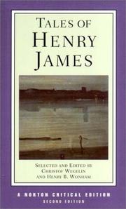 Front cover of Tales of by Henry James